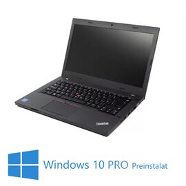 Laptop refurbished Lenovo L470 i3-6100U 8Gb 500Gb Webcam 14" Display Wide Led + W10 PRO