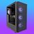 Calculator gaming i7 generatia 7, 16Gb DDR4, SSD 256Gb + HDD 1Tb, GTX 1060 6Gb, Tip carcasa: Carcasa Serioux Vanguard