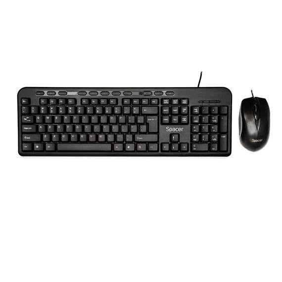 Kit Tastatura si Mouse Spacer QWERTY NOI