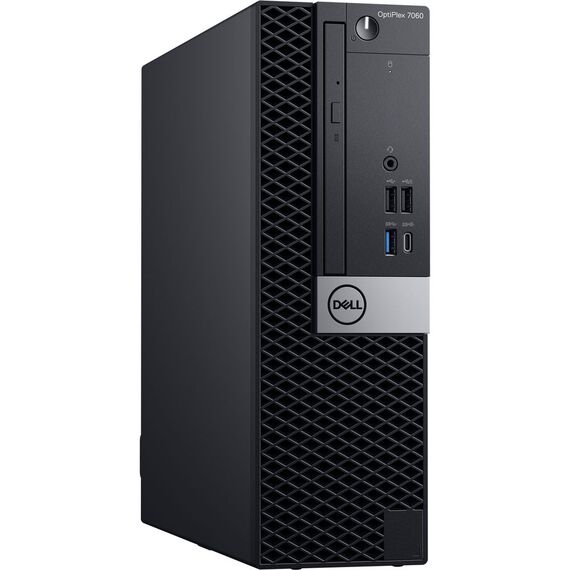 Calculator second hand, Dell 7060 SFF, i7 generatia 8, 16Gb DDR4, 256Gb SSD, Optional - Windows 11 Preinstalat: Fara sistem de operare