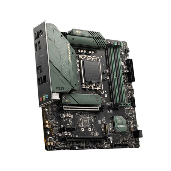 Placa de baza Refurbished MSI MAG B660M DDR4, Intel generatia 12,13,14, Memorie DDR4: Fara memorie DDR4