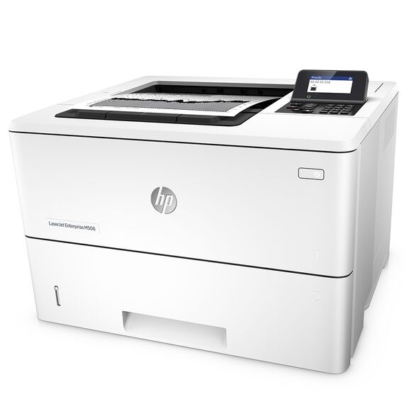 Imprimanta second hand A4 monocrom, HP LaserJet Enterprise M506DN, duplex si retea