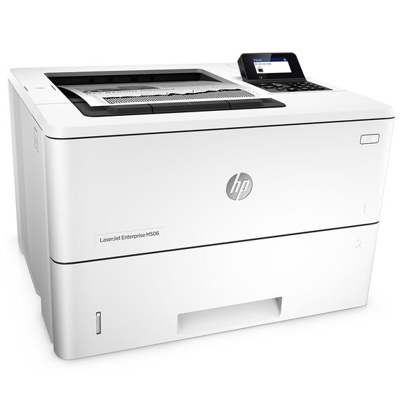 Imprimanta second hand A4 monocrom, HP LaserJet Enterprise M506DN, duplex si retea