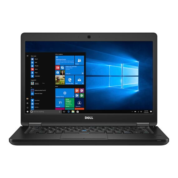 Laptop second hand Dell 5480, i5 generatia 7, 8Gb, SSD 256Gb, 14inch Grad A- Display