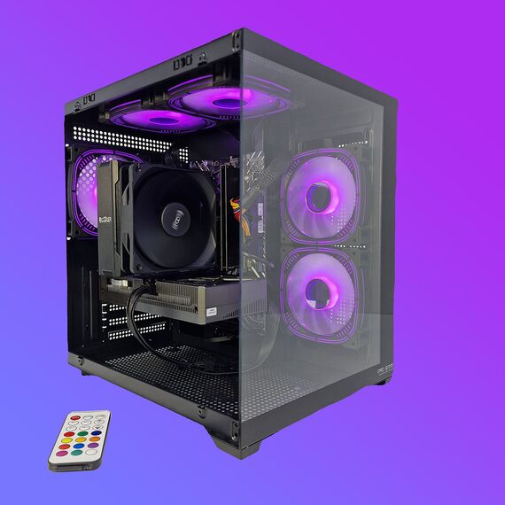 Calculator gaming i5 Generatia 11, 32Gb, SSD 1Tb NVME, GeForce GTX 1070 8Gb, Tip carcasa: Carcasa Ambra Black, Optional - Win11 Preinstalat: Calculator Gaming fara Windows 11 preinstalat