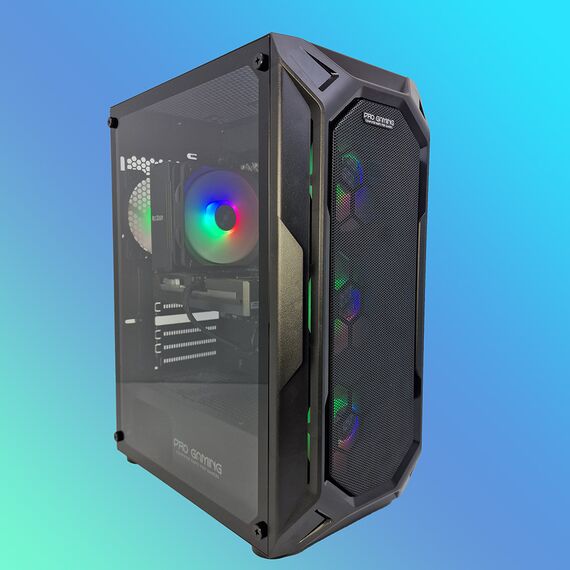 Calculator gaming i5-14400F, 32Gb, 512Gb NVME, GeForce GTX 1070 8Gb, Tip carcasa: Carcasa Hive Black, Optional - Win11 Preinstalat: Calculator Gaming fara Windows 11 preinstalat