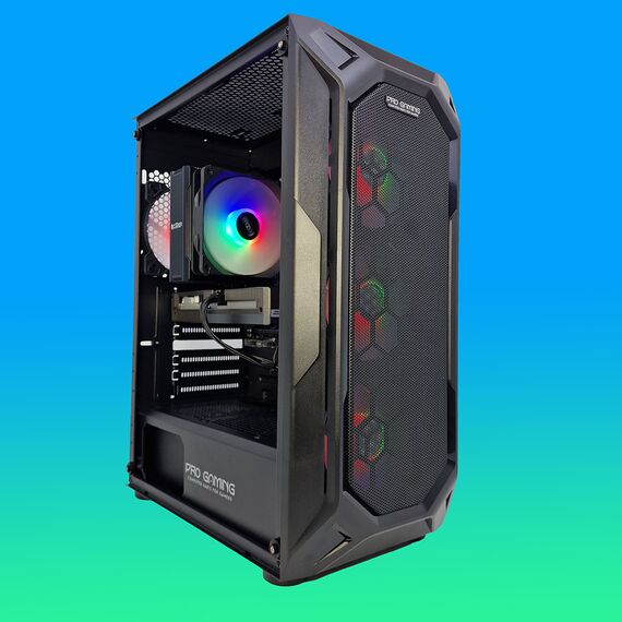 Calculator gaming i5-11400F, 32Gb, SSD 1Tb NVME, GeForce RTX 3060 12Gb, Tip carcasa: Carcasa Ambra Black, Optional - Win11 Preinstalat: Cu Windows 11 preinstalat