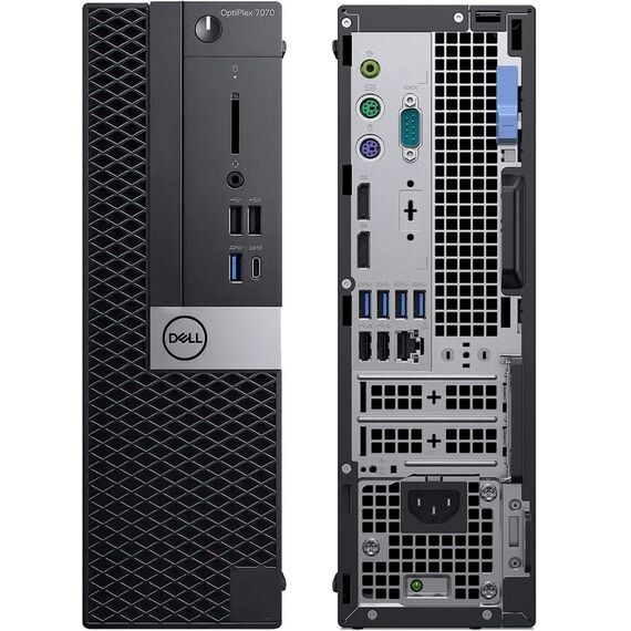 Calculator sh Dell 7070, i5-9500, 16Gb DDR4, 256Gb SSD M2, SFF, Optional - Windows 11 Preinstalat: Fara sistem de operare