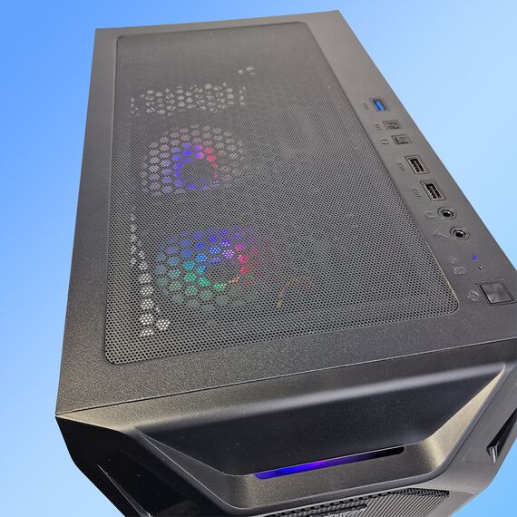 Calculator gaming i7-9700, 32Gb DDR4, SSD 512Gb NVME, GeForce GTX 1660 6Gb, Tip carcasa: Carcasa Hive Black, Optional - Win11 Preinstalat: Cu Windows 11 preinstalat