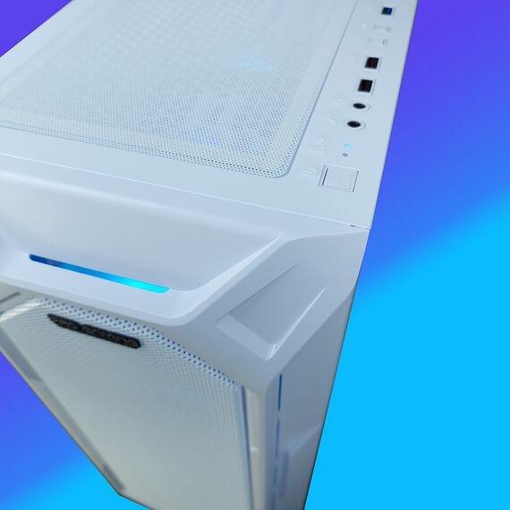 Calculator gaming i7-9700, 32Gb DDR4, SSD 512Gb NVME, GeForce GTX 1660 6Gb, Tip carcasa: Carcasa Hive White, Optional - Win11 Preinstalat: Cu Windows 11 preinstalat