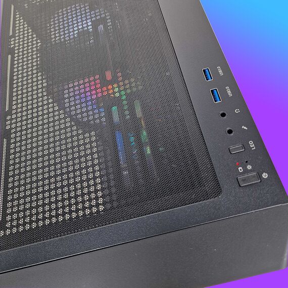 Calculator gaming i7-9700k, 32Gb, 512Gb M2 NVME, RTX 3050 6Gb DDR6, Tip carcasa: Carcasa Serioux Vanguard, Optional - Win11 Preinstalat: Calculator Gaming fara Windows 11 preinstalat