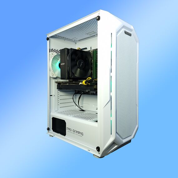 Calculator gaming i7-9700, 32Gb DDR4, SSD 512Gb NVME, GeForce GTX 1660 6Gb, Tip carcasa: Carcasa Hive White, Optional - Win11 Preinstalat: Cu Windows 11 preinstalat