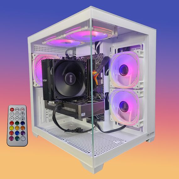 Calculator gaming i7 generatia 12, 32Gb DDR4, SSD 1Tb M2 , RTX 5060 8G DDR7, Tip carcasa: Carcasa Ambra White