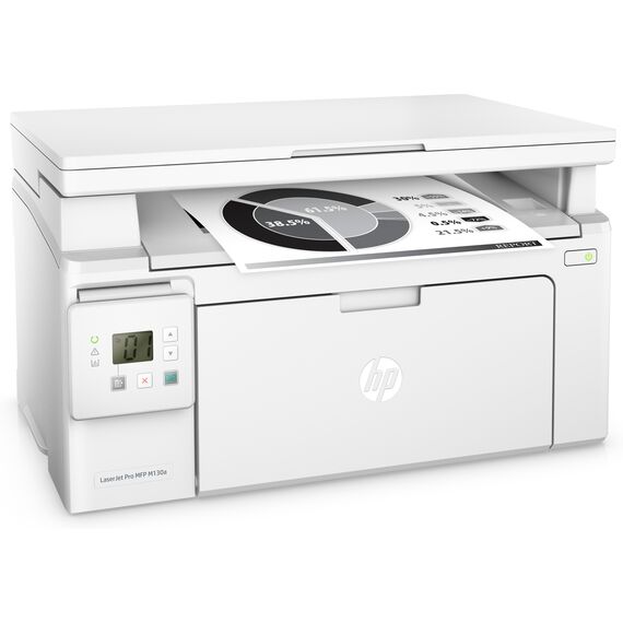 Imprimanta multifunctionala HP LaserJet MFP M130a, cartus si drum NOI
