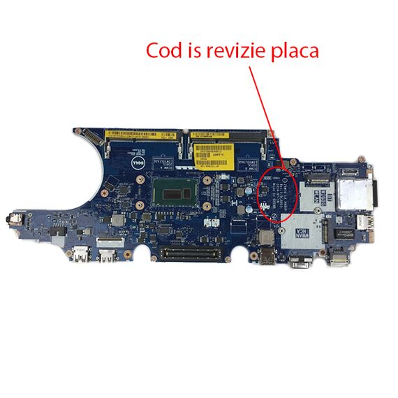 Placa de baza Dell E5450 + procesor i5-5300U